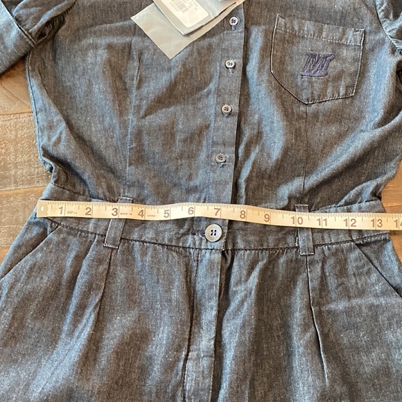 Alexander McQueen McQ Denim Romper Jumpsuit - Picture 7 of 9